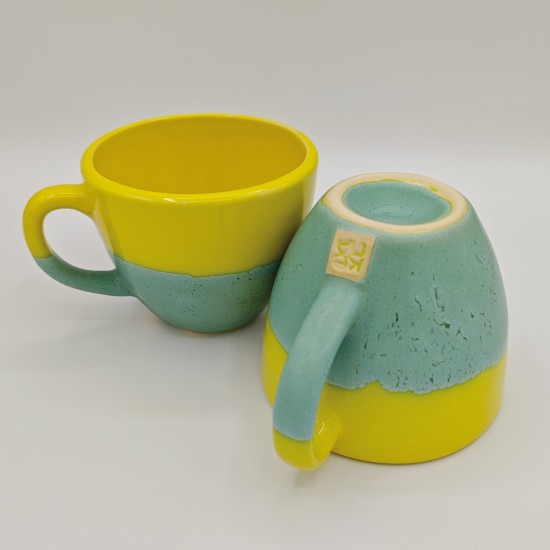 Yellow & Soft Green