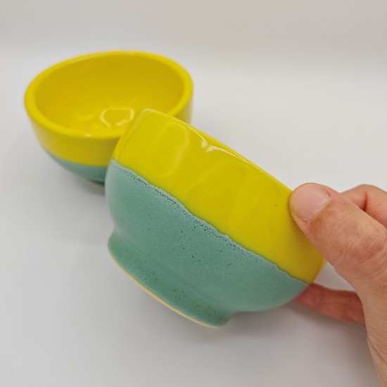 Yellow & Soft Green