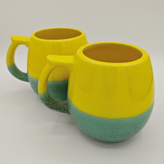 Yellow & Soft Green