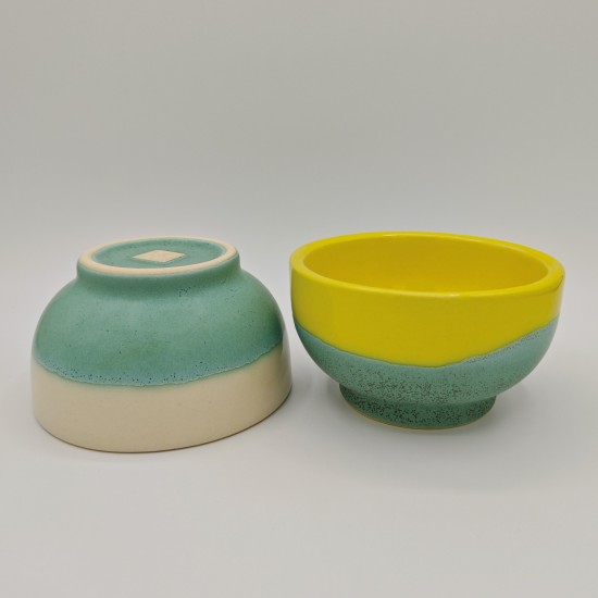 Yellow & Soft Green