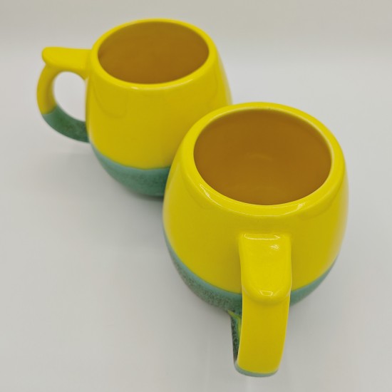 Yellow & Soft Green