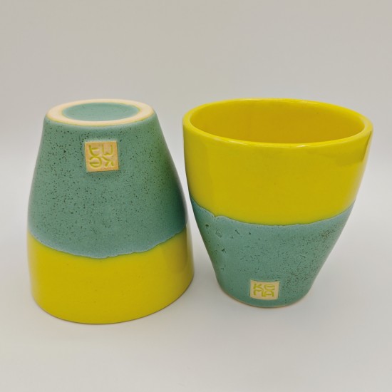 Yellow & Soft Green