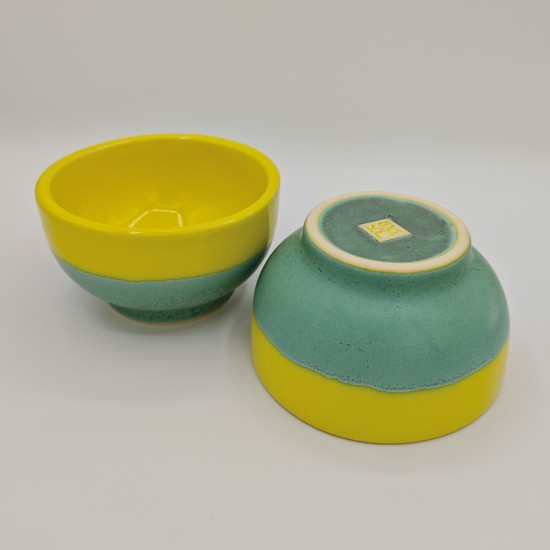 Yellow & Soft Green