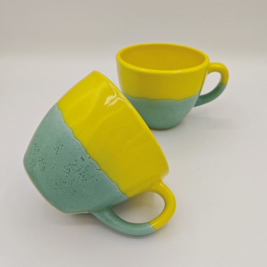 Yellow & Soft Green