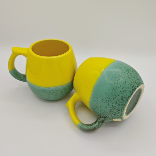 Yellow & Soft Green