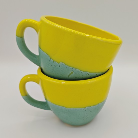 Yellow & Soft Green