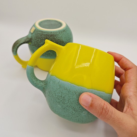 Yellow & Soft Green