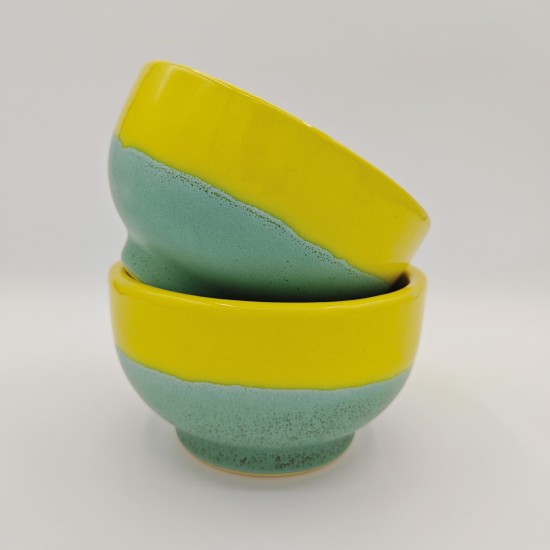 Yellow & Soft Green