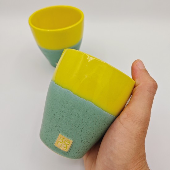 Yellow & Soft Green