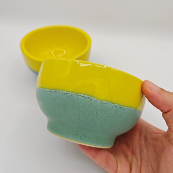 Yellow & Soft Green