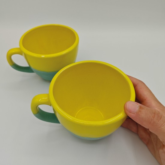 Yellow & Soft Green