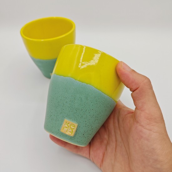 Yellow & Soft Green