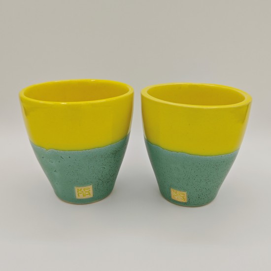Yellow & Soft Green