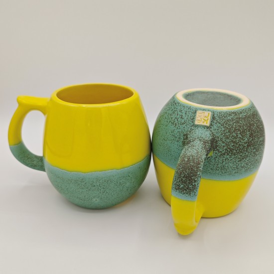 Yellow & Soft Green