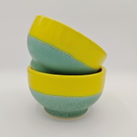 Yellow & Soft Green