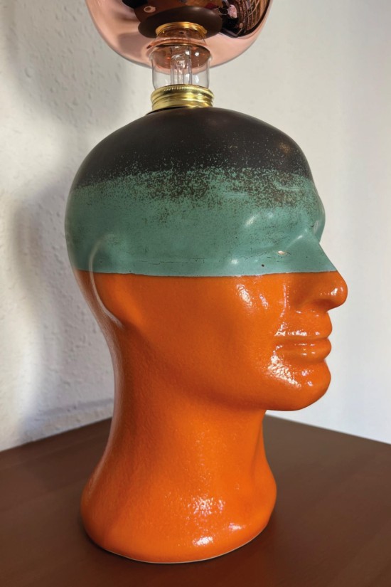 Orange & Soft Green